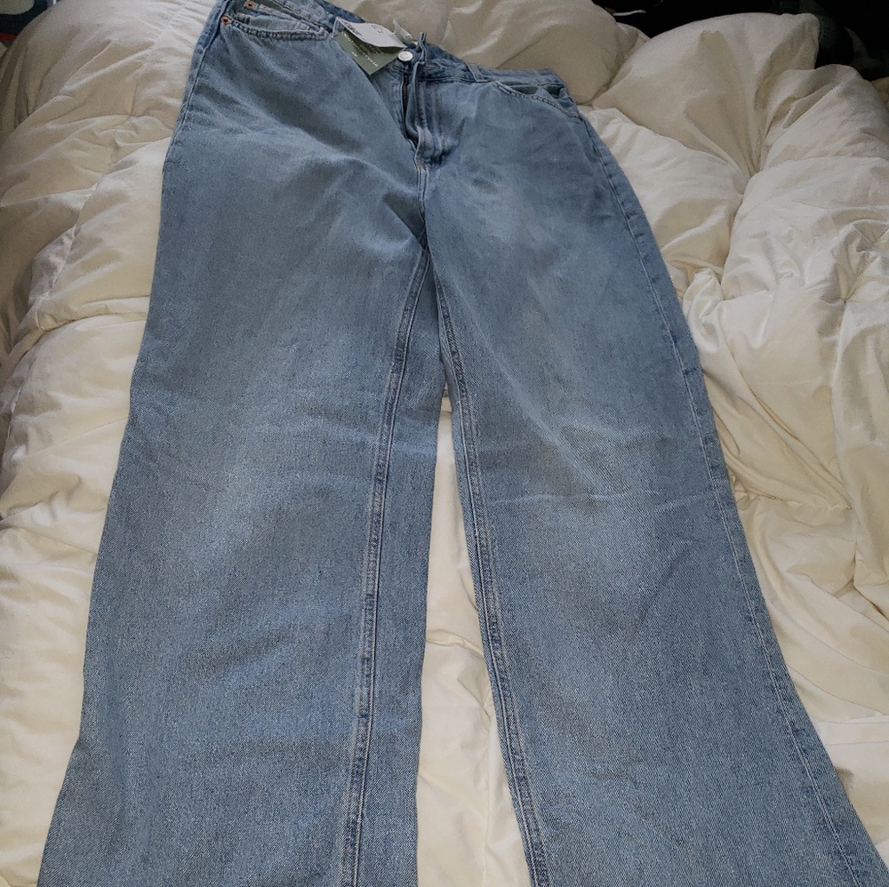 High Waist Wide Leg Jeans
